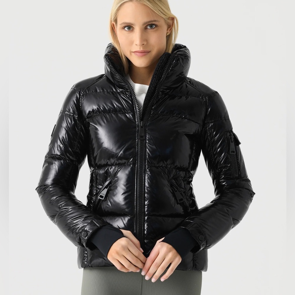 SAM. Women Freestyle Goose Down Jacket in Black Large